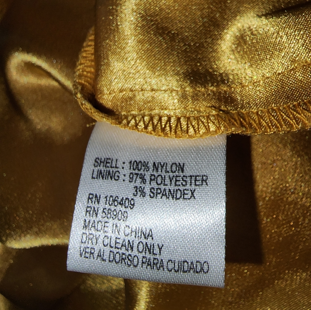 Gianni Bini Mustard colored Lace dress Small - Picture 4 of 4